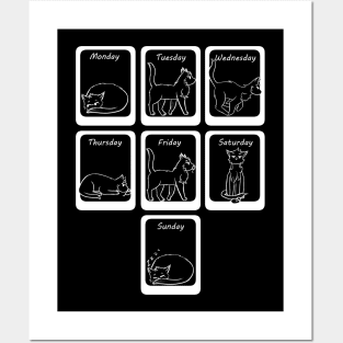 Cat Mood Chart Posters and Art